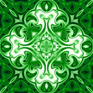 Benzersiz mandala, Oriental yuvarlak desen, mistik motifi, egzotik arka plan. Fantastik fraktal tasarım, geometrik doku parlayan renkli dijital sanat.