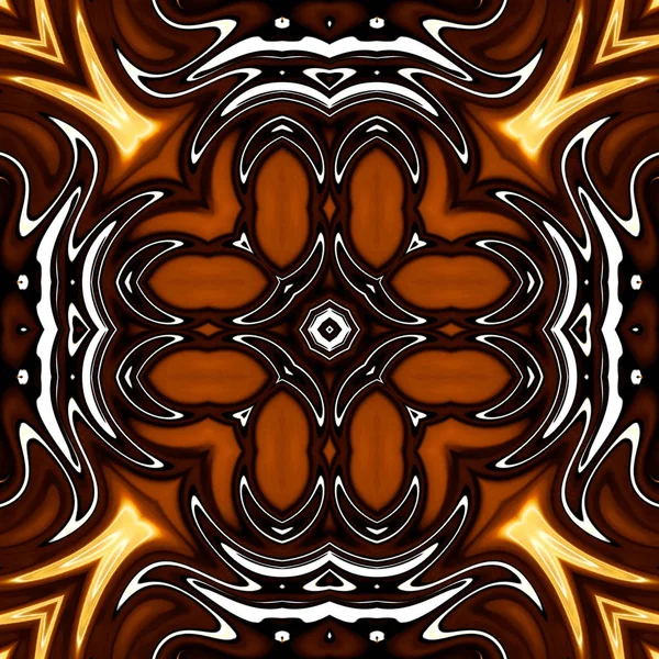 Unique Mandala Oriental Pattern Mystical Motif Abstract Exotic Background Fantastic — Stock Photo, Image