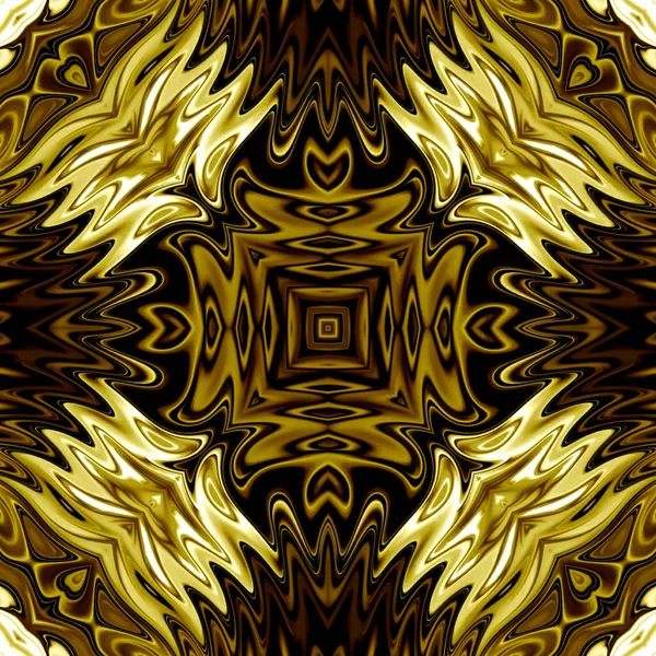 Mandala Único Patrón Redondo Oriental Motivo Místico Fondo Exótico Abstracto —  Fotos de Stock