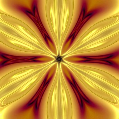 Benzersiz mandala, oryantal model, mistik motifi, arka plan. Fantastik fraktal tasarım, renkli dijital sanat, geometrik doku.