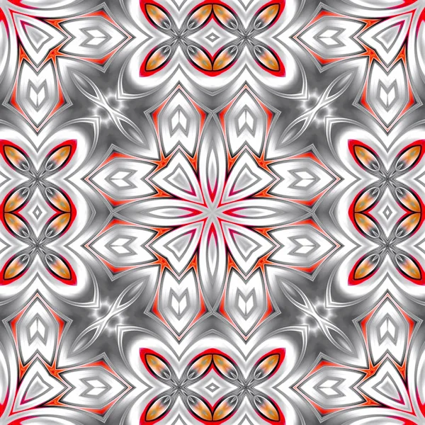 Mandala Único Patrón Oriental Motivo Místico Fondo Abstracto Fantástico Diseño — Foto de Stock