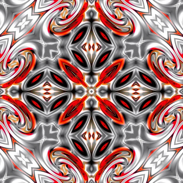 Mandala Unico Modello Orientale Motivo Mistico Sfondo Astratto Fantastico Design — Foto Stock