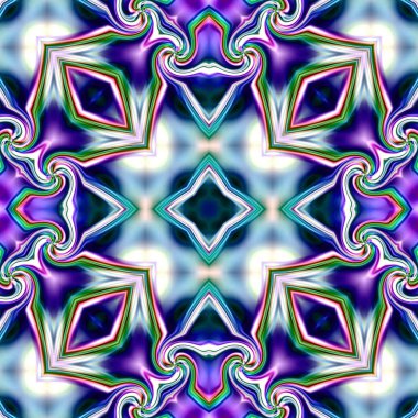 Oryantal model, mistik motifi, arka plan. Muhteşem tasarım, renkli dijital sanat, geometrik doku.