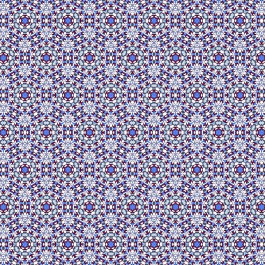 Oryantal model, mistik motifi, arka plan. Muhteşem tasarım, renkli dijital sanat, geometrik doku.