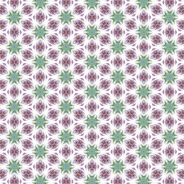 Oryantal model, mistik motifi, arka plan. Muhteşem tasarım, renkli dijital sanat, geometrik doku.