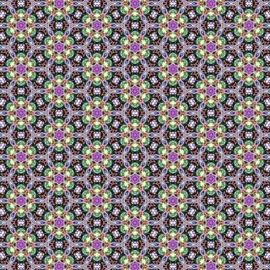 Oryantal model, mistik motifi, arka plan. Muhteşem tasarım, renkli dijital sanat, geometrik doku.