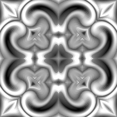 Oryantal model, mistik motifi, arka plan. Muhteşem tasarım, renkli dijital sanat, geometrik doku.