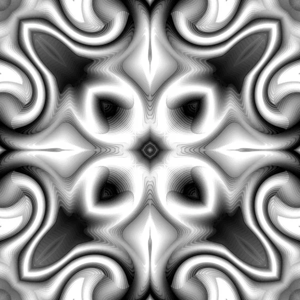 Oosterse Patroon Mystieke Motif Abstracte Achtergrond Fantastisch Ontwerp Kleurrijke Digitale — Stockfoto