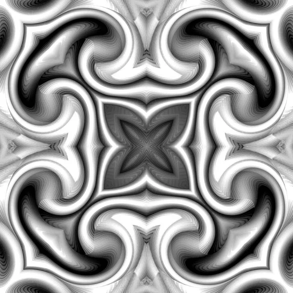 Oosterse Patroon Mystieke Motif Abstracte Achtergrond Fantastisch Ontwerp Kleurrijke Digitale — Stockfoto