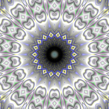 Oryantal model, mistik motifi, arka plan. Muhteşem tasarım, renkli dijital sanat, geometrik doku.