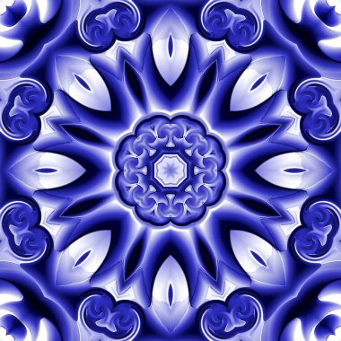 Oryantal model, mistik motifi, arka plan. Muhteşem tasarım, renkli dijital sanat, geometrik doku.