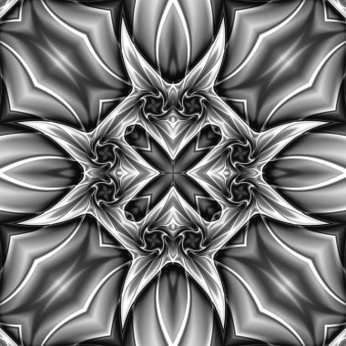 Oryantal model, mistik motifi, arka plan. Muhteşem tasarım, renkli dijital sanat, geometrik doku.