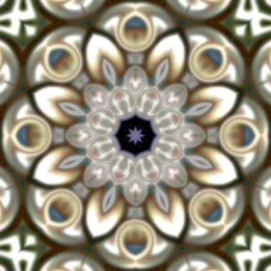 Oryantal model, mistik motifi, arka plan. Muhteşem tasarım, renkli dijital sanat, geometrik doku.