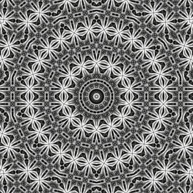 Oryantal model, mistik motifi, arka plan. Muhteşem tasarım, renkli dijital sanat, geometrik doku.