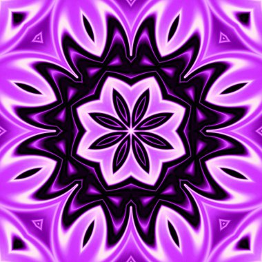 Oryantal model, mistik motifi, arka plan. Muhteşem tasarım, renkli dijital sanat, geometrik doku.