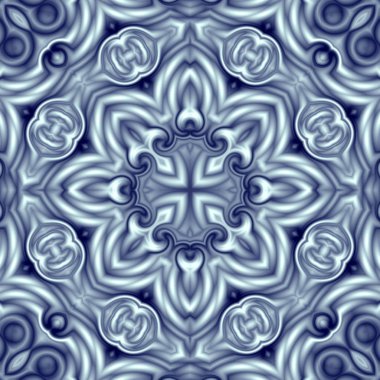 Oryantal model, mistik motifi, arka plan. Muhteşem tasarım, renkli dijital sanat, geometrik doku.