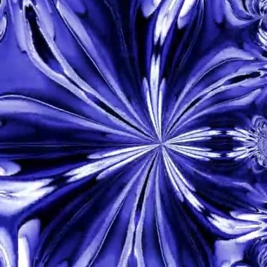 Benzersiz işleme, renkli dijital sanat, geometrik soyut animasyon, fantastik tasarım 