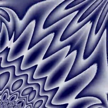 Benzersiz işleme, renkli dijital sanat, geometrik soyut animasyon, fantastik tasarım 