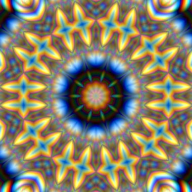 Oryantal model, mistik motifi, arka plan. Muhteşem tasarım, renkli dijital sanat, geometrik doku.