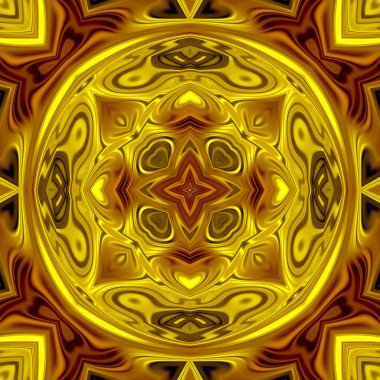 Oryantal model, mistik motifi, arka plan. Muhteşem tasarım, renkli dijital sanat, geometrik doku.