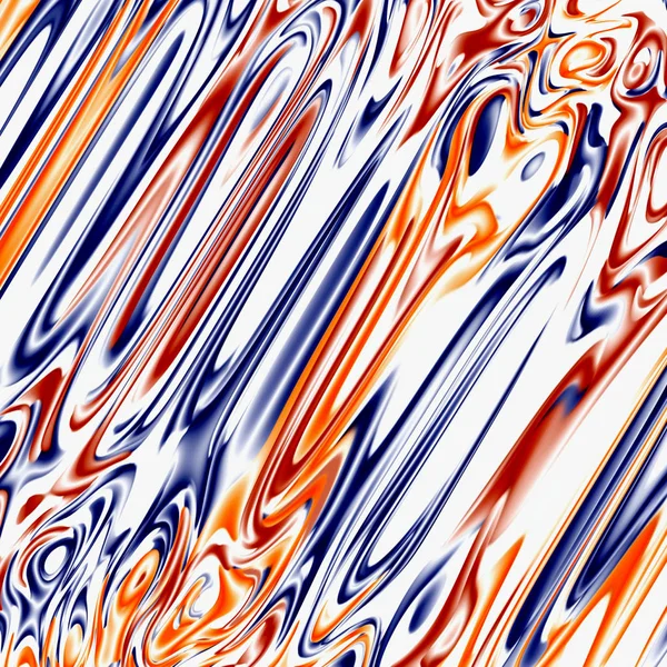 Orientalisches Muster Mystisches Motiv Abstrakter Hintergrund Fantastisches Design Farbenfrohe Digitale — Stockfoto