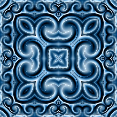 Oryantal model, mistik motifi, arka plan. Muhteşem tasarım, renkli dijital sanat, geometrik doku.