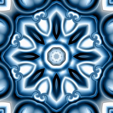 Oryantal model, mistik motifi, arka plan. Muhteşem tasarım, renkli dijital sanat, geometrik doku.