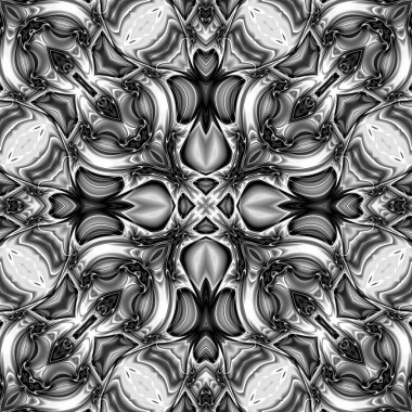 Oryantal model, mistik motifi, arka plan. Muhteşem tasarım, renkli dijital sanat, geometrik doku.