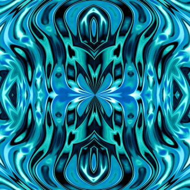 Oryantal model, mistik motifi, arka plan. Muhteşem tasarım, renkli dijital sanat, geometrik doku.