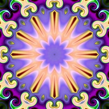 Oryantal model, mistik motifi, arka plan. Muhteşem tasarım, renkli dijital sanat, geometrik doku.