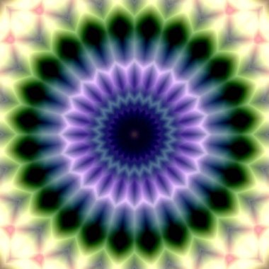 Oryantal model, mistik motifi, arka plan. Muhteşem tasarım, renkli dijital sanat, geometrik doku.