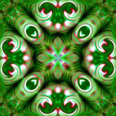 Oryantal model, mistik motifi, arka plan. Muhteşem tasarım, renkli dijital sanat, geometrik doku.