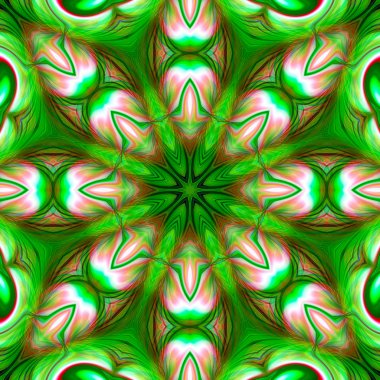 Oryantal model, mistik motifi, arka plan. Muhteşem tasarım, renkli dijital sanat, geometrik doku.