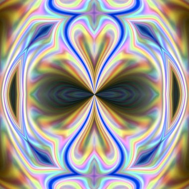 Renkli dijital sanat, oryantal model, geometrik doku, mistik motifi, arka plan, fantastik tasarım. 