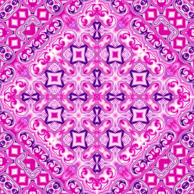 Renkli dijital sanat, oryantal model, geometrik doku, mistik motifi, arka plan, fantastik tasarım. 