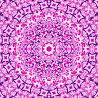 Renkli dijital sanat, oryantal model, geometrik doku, mistik motifi, arka plan, fantastik tasarım. 