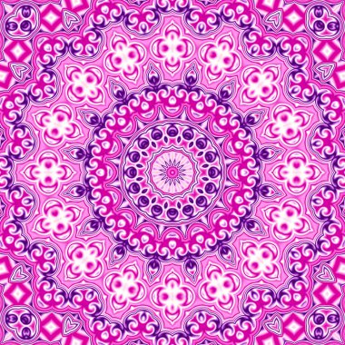 Renkli dijital sanat, oryantal model, geometrik doku, mistik motifi, arka plan, fantastik tasarım. 