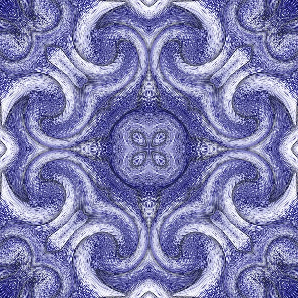 Färgglada Digital Konst Orientaliska Mönster Geometriska Textur Mystiska Motiv Abstrakt — Stockfoto