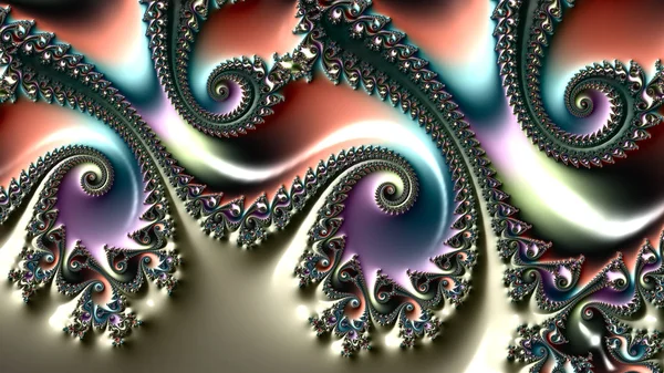 Fractal Art Fractal Background Ψηφιακό Artwork Γεωμετρική Υφή Αφηρημένο Φόντο — Φωτογραφία Αρχείου