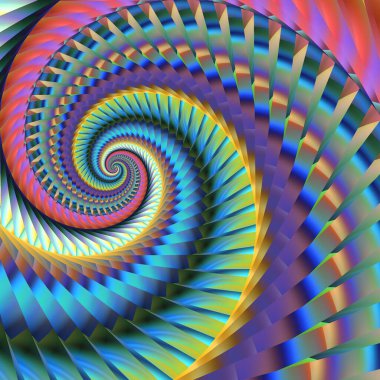 Özel sanat, benzersiz soyut tasarım.,