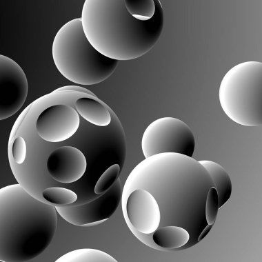 Özel sanat, benzersiz soyut tasarım.,