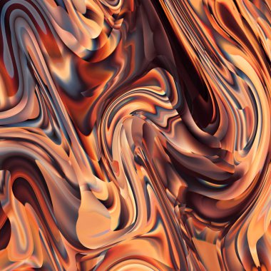 Özel sanat, benzersiz soyut tasarım.,