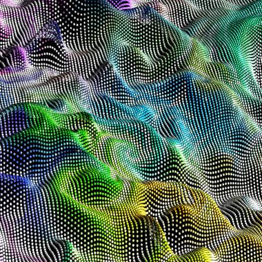 Özel sanat, benzersiz soyut tasarım.,