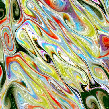 Özel sanat, benzersiz soyut tasarım.,