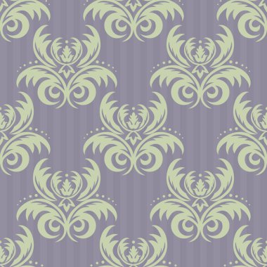 Vektör sorunsuz çiçek damask desenli. Zengin süsleme, Damascus tarzı eski. Royal Victoria Dikişsiz desen duvar kağıtları, tekstil, ambalaj, düğün davetiyesi için. Damasko kadın desen. Eps10
