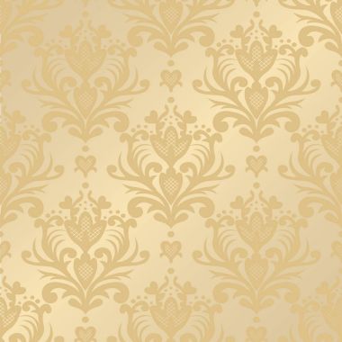 Vektör sorunsuz çiçek damask desenli. Zengin süsleme, Damascus tarzı eski. Royal Victoria desen duvar kağıtları, tekstil, ambalaj, düğün davetiyesi için. Eps10