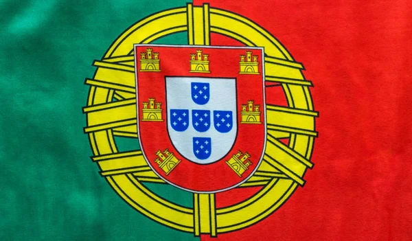 Bandera portuguesa imagen fija . —  Fotos de Stock