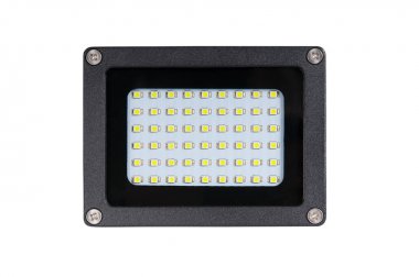 lamba led, izole üzerinde beyaz arka plan.