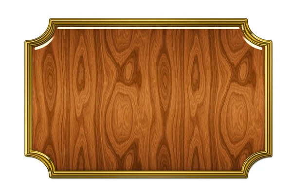 Frame Wooden Background — Stock Photo, Image