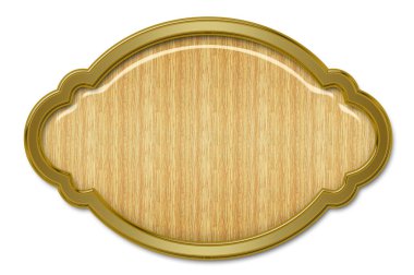 Beyaz bir arkaplan üzerinde çerçeve